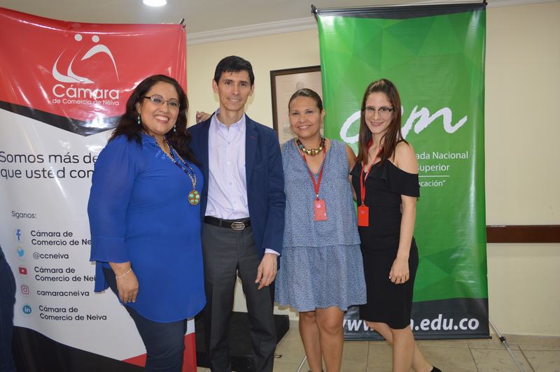 Judith Polo, Mauricio Jaramillo, Sandra Grijalba y Daniela Muriel